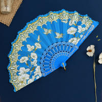 Abanico Plegable De Estilo Chino Para Danza Y Cosplay Decoración De Fiesta Y Boda Regalo De Arte Y Manualidades - details 8