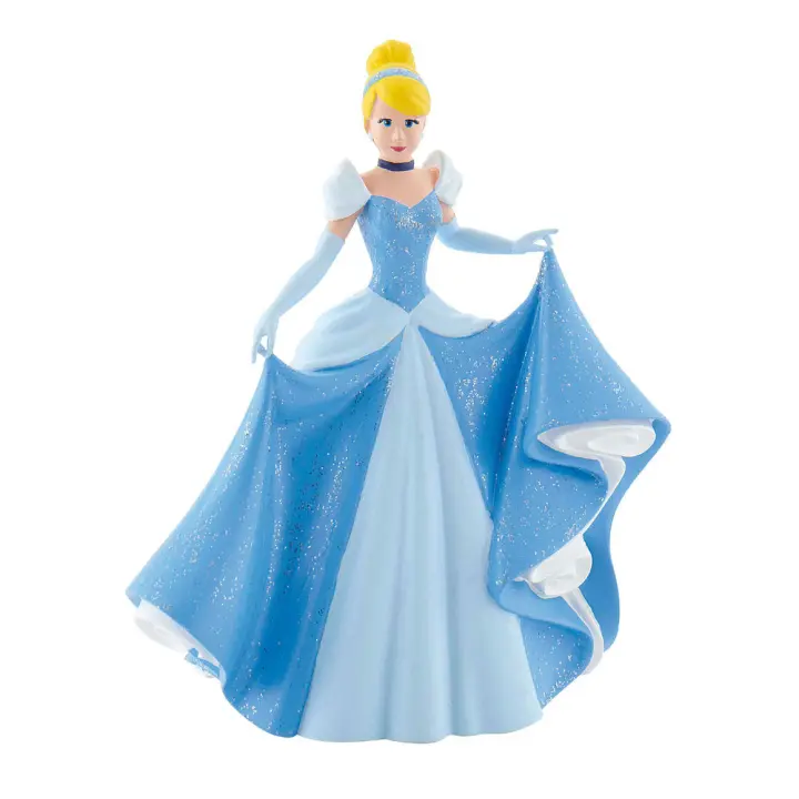 Figura Cenicienta Disney 10cm. Figura coleccionable con acabados detallados. Perfecta para fans y coleccionistas de ediciones especiales. - 1