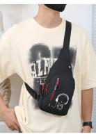 Bolsa De Pecho Para Hombres De Gran Capacidad Unisex Para Deportes Al Aire Libre Y Ocio Estilo Crossbody Monedero De Nylon - details 15