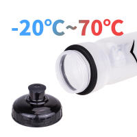 Botella De Ciclismo ZTTO De 750ml Material PP Abertura Ancha Cuerpo Comprimible Con Portabotellas Alta Calidad - details 2