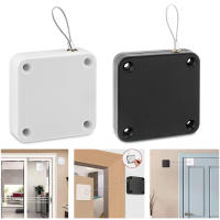 Cerrador De Puertas Automático Sensor Sin Perforar Ajustable Soporte De Superficie Para Mejoras Del Hogar Que Cierra Automáticamente Las Puertas Material De Acero Inoxidable - details 0