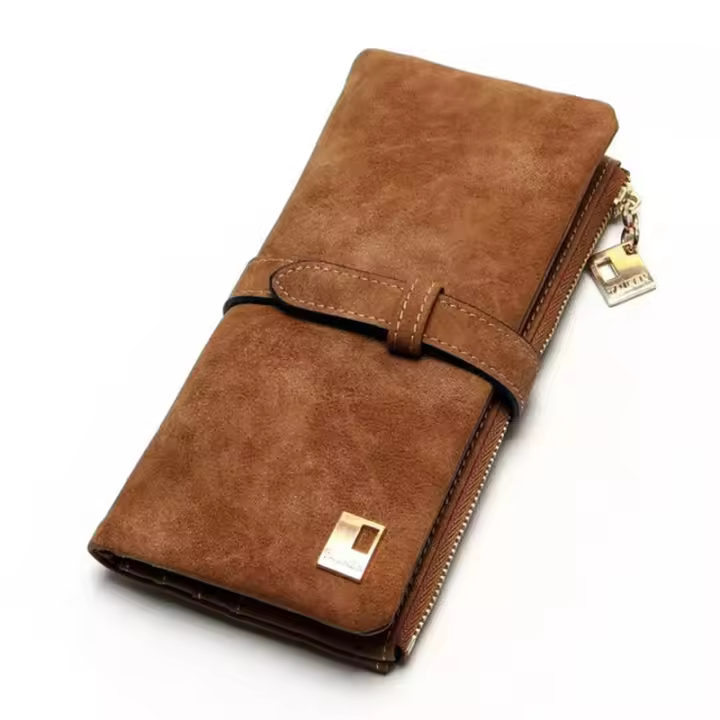 Cartera Largo de Diseño de lujo para Mujer, Bolso de mano con múltiples posiciones, Monedero multición, tarjetero - 1