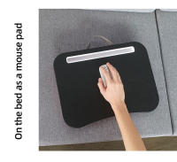 MUMUCC Multifuncional Escritorio Portátil Para Coche Y Cama Con Almohadilla Grande Soporte Para Portátil Y Mouse De Juego - details 16