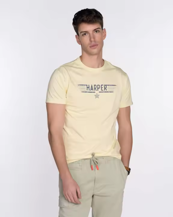 Harper & Neyer Camiseta de Hombre de Algodón Wingman - 1