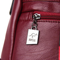 Mochila De Cuero antirrobo para mujer, bolso de de de hombro vintage, mochila viaje alta capacidad, - details 19