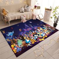 Alfombra De Dibujos Animados Disney Para Familia MINISO Para Sala De Estar Dormitorio Sofá Alfombrilla Decorativa Para Niños Antideslizante Tapete De Piso Regalos - details 5