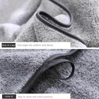 Juego De Toallas 2 Piezas Muy Suaves Para Después Del Ejercicio El Baño Y Los Deportes Toalla De Baño De Poliéster 100% Máquina Lavable - details 4