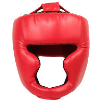 Protector De Cabeza Completo Para Karate Muay Thai Taekwondo Boxeo Equipamiento Protectoro De Goma PU Para Hombres Mujeres Y Niños - details 5