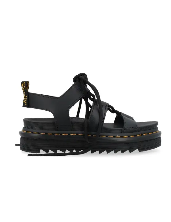 Sandalias Dr Martens Nartilla Mujer Negro - 1