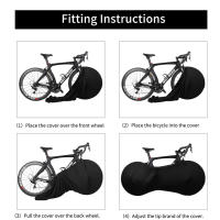 Protector De Ruedas Para Bicicleta De Carretera WEST BIKING Resistente a La Polvo Y Rasguños Cubierta De Almacenamiento Para Bicicletas MTB Tamaño 26 27.5 29 700C - details 6