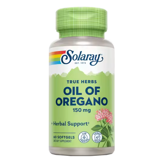 Solaray - Aceite de Orégano 150 Mg - 60 Perlas - 1