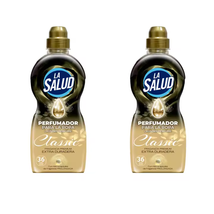 La Salud Perfumador Classic - Fragancia Extra Duradera con Microcápsulas - Ideal para Ropa y Toallas 🚿 - 1