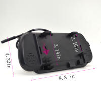 Monitor De Espejo Retrovisor Para Coche 7 Pulgadas Pantalla TFT LCD HD Universal Con 2 Entradas AV Cámara De Parkings Traseros - details 5