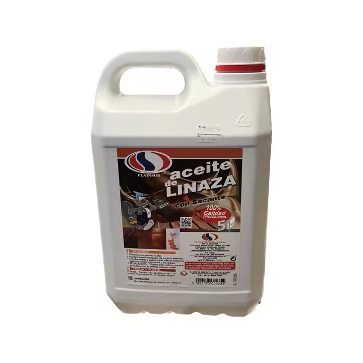 Plainsur Aceite Linaza Con Secante 5L - 1