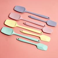 Cuchara De Silicona Para Hornear Espátula De Cocina Antideslizante Para Mantequilla Pasteles Batidos Salsas Herramientas De Cocinar - details 15