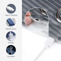 Cinturón calefactor de grafeno, masajeador de cintura inteligente con vibración cálida y gas, cinturón de masaje con compresas calientes de tres velocidades - details 3