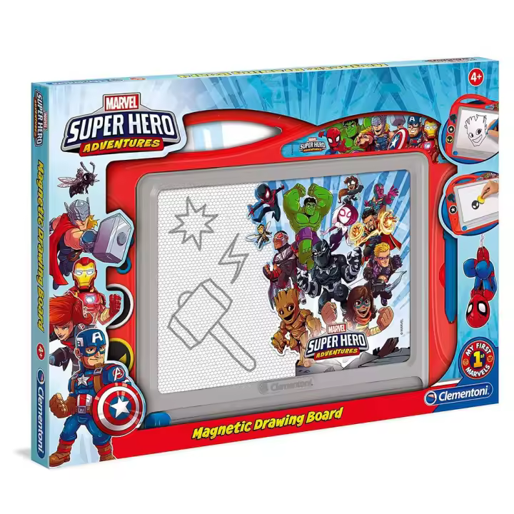 Clementoni Pizarra Magnética Marvel Super Heroes - 1