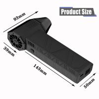 Mini Turbo Jet Fan 130000RPM Velocidad Del Viento 52m/s Motor Sin Escobillas Broom High-Performance Cyclone Turbo Electrico Aspiradora - details 0