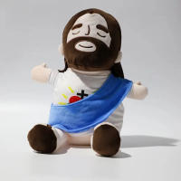 Muñeco De Peluche Jesús Para Bebés Con Música Y Cuatro Niveles De Ajuste Alivio De Respiración Juguete De Compañía Para Dormir Regalos De Navidad Para Niños - details 11