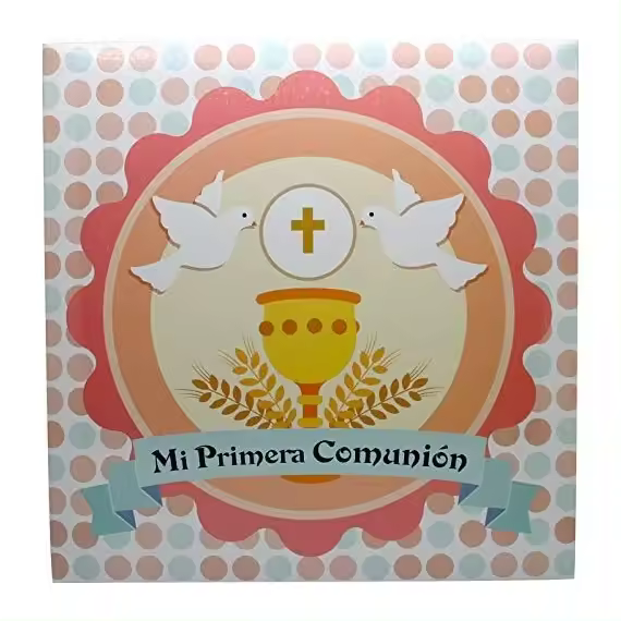 LIBRO Y ÁLBUM DE COMUNIÓN NIÑA - 1