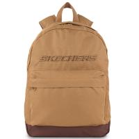 Mochila Marrón Camel Lisa Skechers Básica 31 x 41 x 15 cm Fabricada en Nylon Licencia Oficial 100% Original - details 1