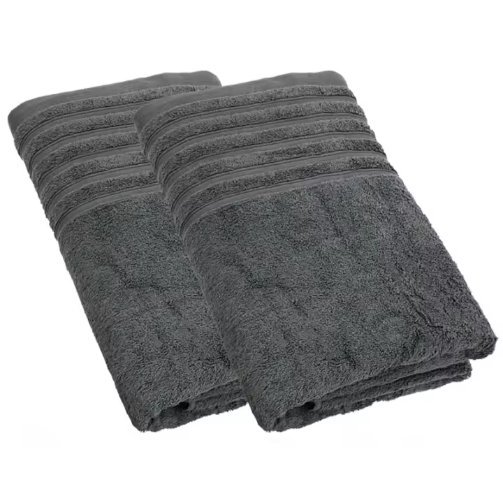 Aicasa Juego de Toallas de Baño 500 G/m² 100% Algodón Adultos Varios Colores - 1