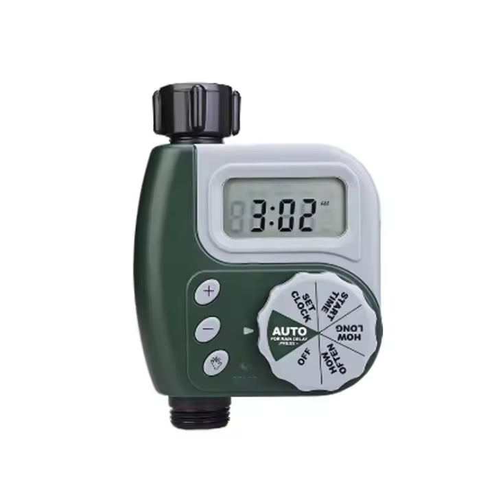 Temporizador de agua, sistema de agua de jardín, temporizador de manguera programable, controlador de temporizador de riego, sistema de riego automático - 1