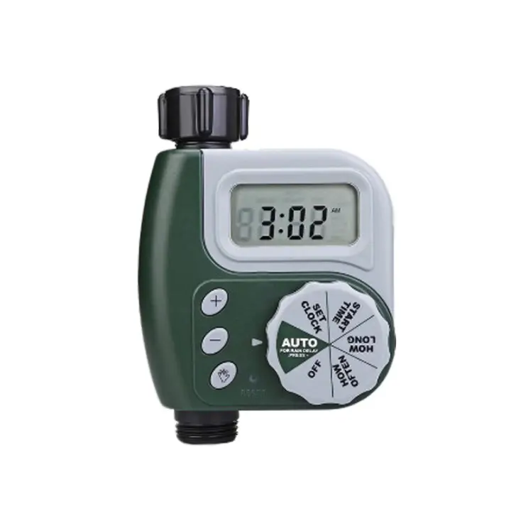 Temporizador de agua, sistema de agua de jardín, temporizador de manguera programable, controlador de temporizador de riego, sistema de riego automático - 1