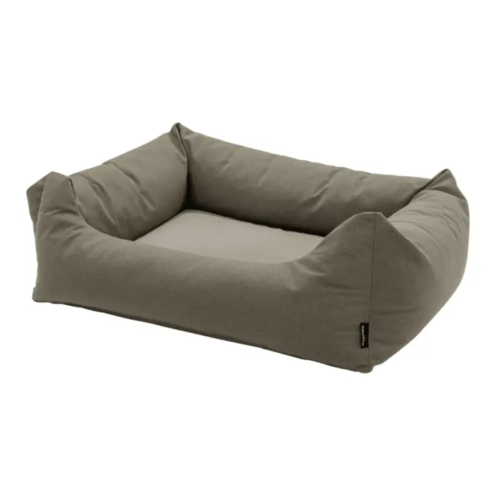 Madison Cama de exterior para perros Manchester gris taupe 80x67x22 cm - 1