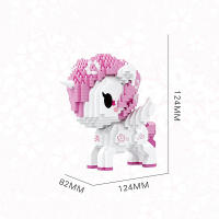 Bloques De Construcción Micro Partícula Creativos Para Niñas Muñeco De Uña Juguetes Educativos Y De Ocio Decoración De Escritorio - details 10