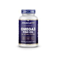 Omega 3 - MuscleFit│90 cápsulas│Vitaminas y Minerales│A base de ácidos grasos y vitamina E - details 0