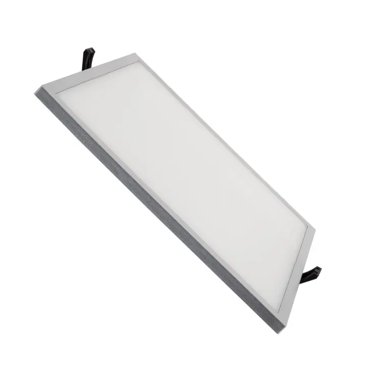 Ledkia Placa LED 30W Cuadrada High Lumen LIFUD Corte Ø 200 mm Silver 4000K Blanco Neutro - 1