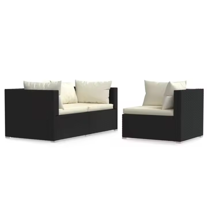 Conjunto de muebles de Jardín 3 pzas y zapatos - 1