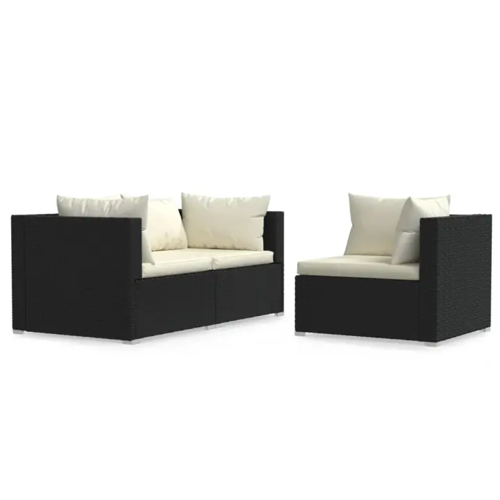Conjunto de muebles de Jardín 3 pzas y zapatos - 1