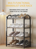Estante De Zapatos De Acero Inoxidable Grueso Multifuncional Para Casa Y Dormitorio Almacenamiento Económico De Zapatos Con Capa - details 1