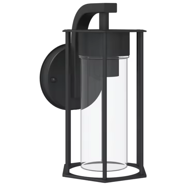 vidaXL Aplique de exterior de acero inoxidable negro luz de pared exterior Cantidad 1 unidad, 2 unidades - 1