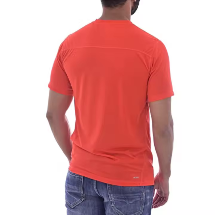 Camiseta New Balance Run Tecnic Promo Naranja Mt61011P-Flm - 1