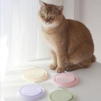 Tazón De Silicona Plegable Para Perros Colgante Viaje Al Aire Libre Portátil Contenedor De Alimentos Y Agua Color Macarón Suministros Para Mascotas - details 7
