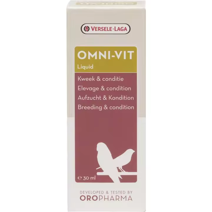 Suplemento para crianza de aves Omni-Vit 30 ml Oropharma Versele-Laga - 1
