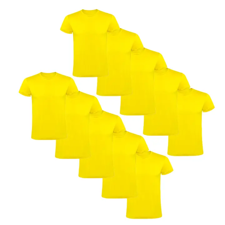 Pack 10 Camisetas Básicas de Algodón Roly - 1