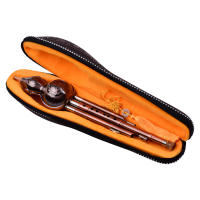 Flute De Cúpula C-Key Con Tres Tonos Y Tubos Platinados De Cobre En Aluminio Instrumento Tradicional Chino Para Música - details 4