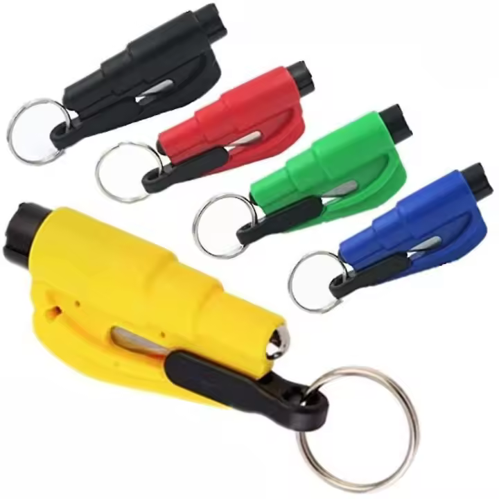 5 Pack de accesorios de escape de coche interruptor de Vidrio de Corte de cinturón de seguridad mini Martillo - 1