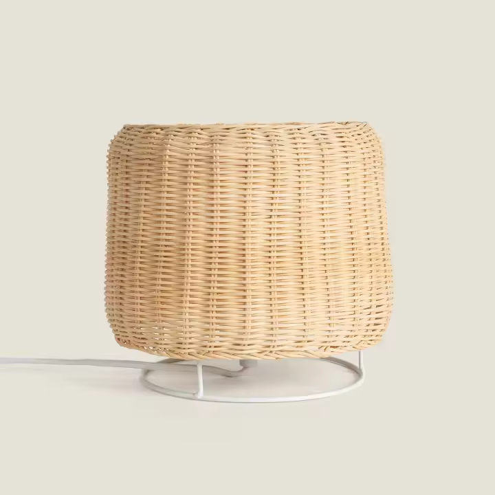 Lámpara de Mesa de Ratán Gondia - 1