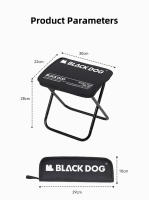 Silla Plegable Para Camping Y Pesca BLACKDOG Silla Portátil De Exterior Pequeña Para Playa Y Acampar Material De Aleación De Aluminio - details 11