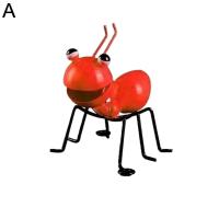 4/2pcs Escultura De Hierro De Abeja Para Jardín Decoración De Pared Exterior Figura De Piedra Para Patio Jardín Y Escritorio - details 0