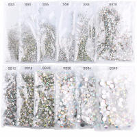 1440pcs Uñas 3D Brillantes Adornos De Vidrio Planos Para Decoración De Uñas Y Manicura Herramienta De Adhesivo De Uñas - details 2