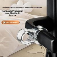 1-5pcs Almohadilla De Puerta De Silicona Protección Infantil Anticaída Y Protección De Pared Accesorios De Seguridad Para La Casa - details 4