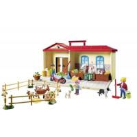 Granja Playmobil Country maletín plegable (71714) con 3 figuras, animales, vacas, cabras, gato y ratones - details 1
