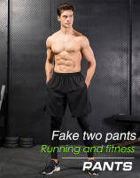 Pantalones De Compresión Para Hombre Tights Leggings Para Correr Gimnasio Deportes Fitness Secado Rápido Pantalones De Ejercicio Color Negro Ropa Deportiva - details 0