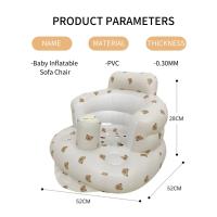 Silla Inflable Para Niños OTAUTAU Asiento Flotador De Piscina Silla De Baño Para Bebés Con Soporte De Espalda Anti Caída - details 5